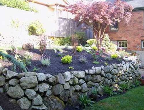 Terrace landscaping in Green Lake